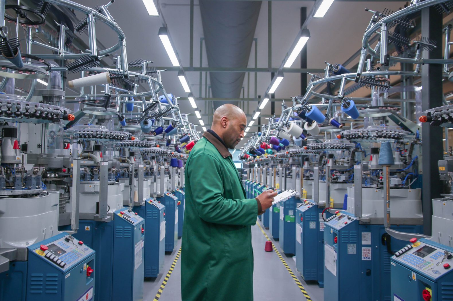 K V Manufacturing for British Textile Week UKFT