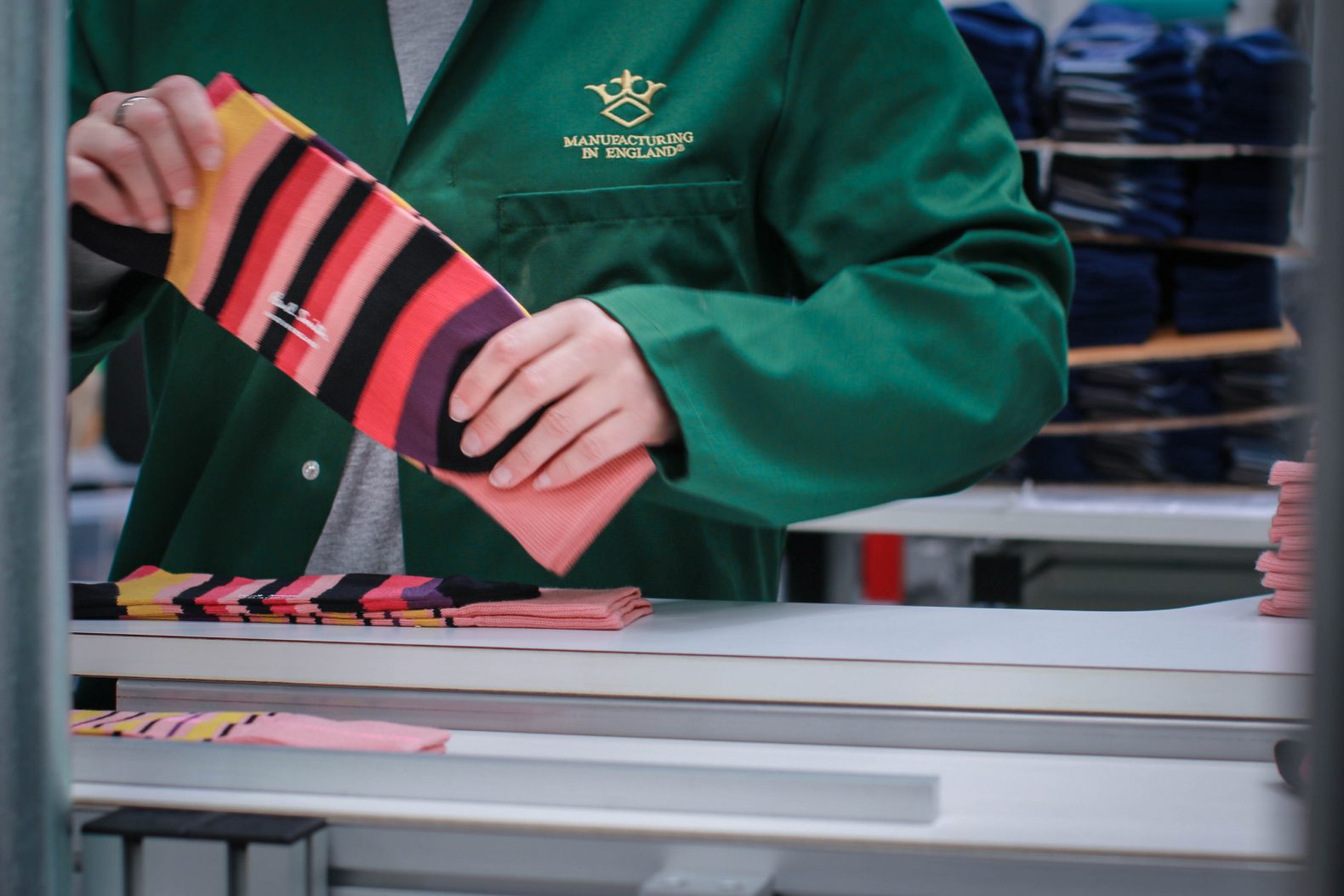 K V Manufacturing for British Textile Week UKFT