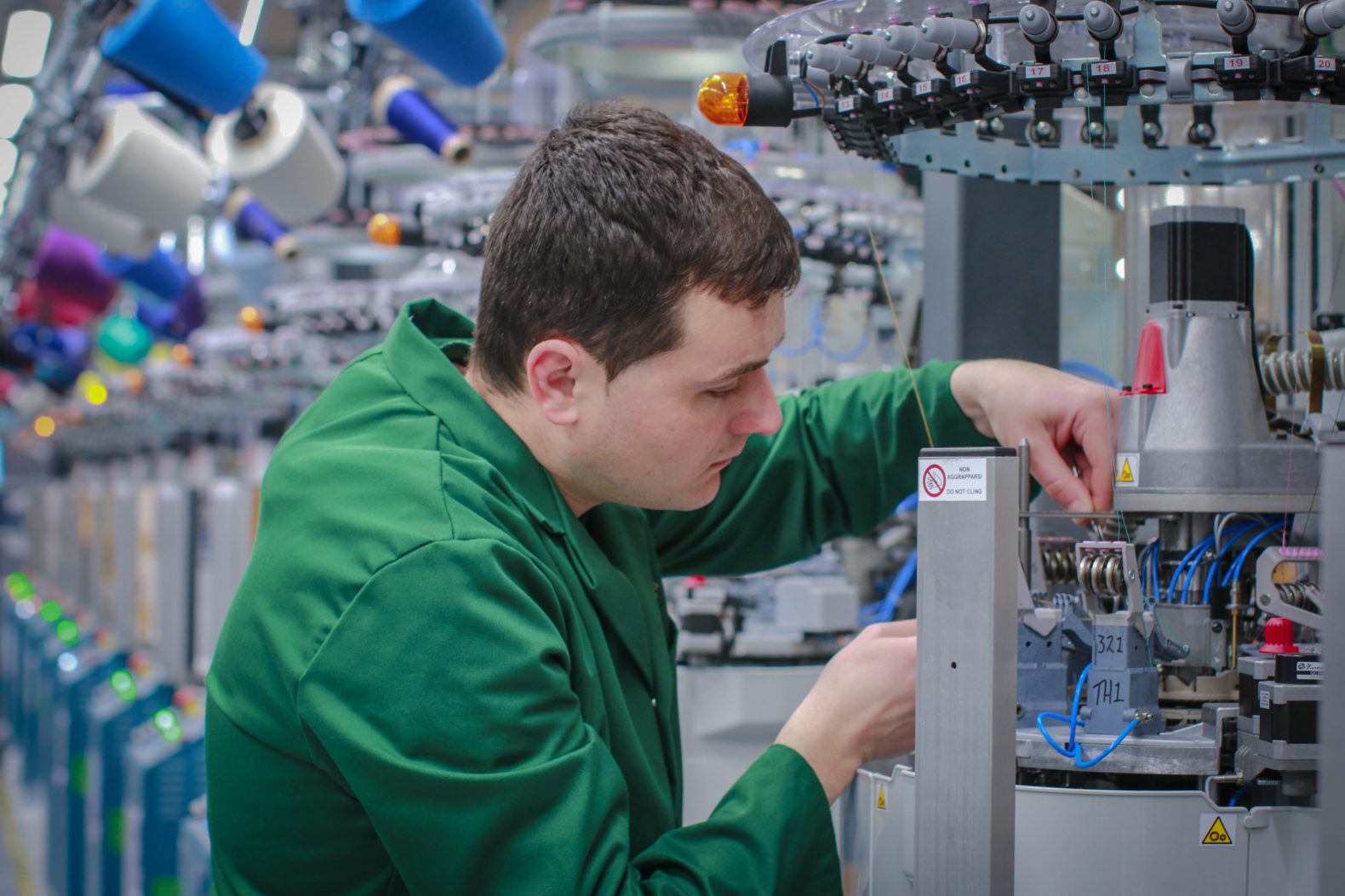 K V Manufacturing for British Textile Week UKFT